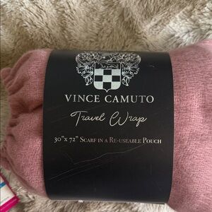 Vince Camuto Blush Travel Wrap Scarf
